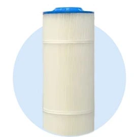 Pleated polyester filter cartridge