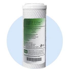 AK series coconut shell carbon block filter cartridge AK series coconut shell carbon block filter cartridge